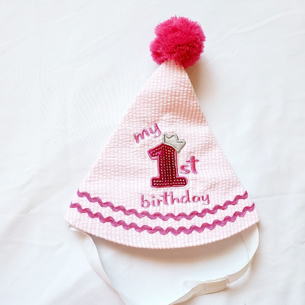 My 1st birthday hat